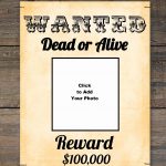 Free Wanted Poster Maker Make A Free Printable Wanted