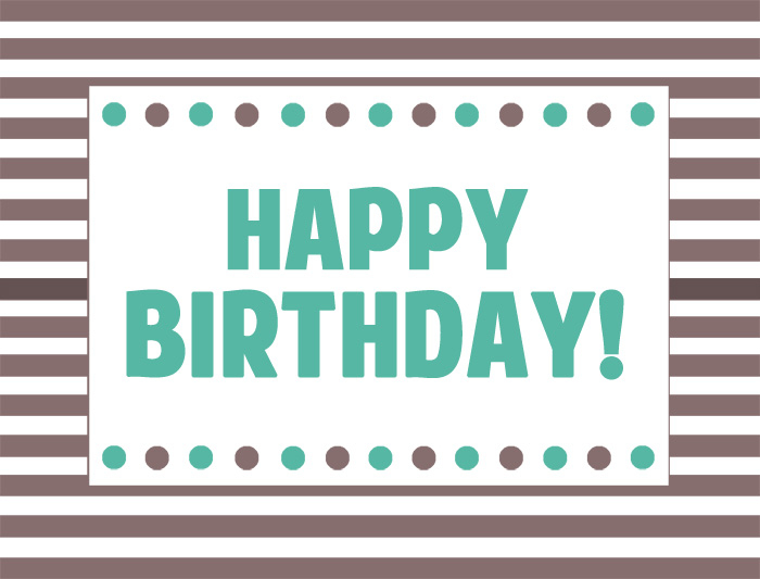 Happy Birthday Printable Bits Of Everything