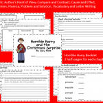 Horrible Harry And The Christmas Surprise Literature  From Horrible Harry And The Christmas Surprise Worksheets