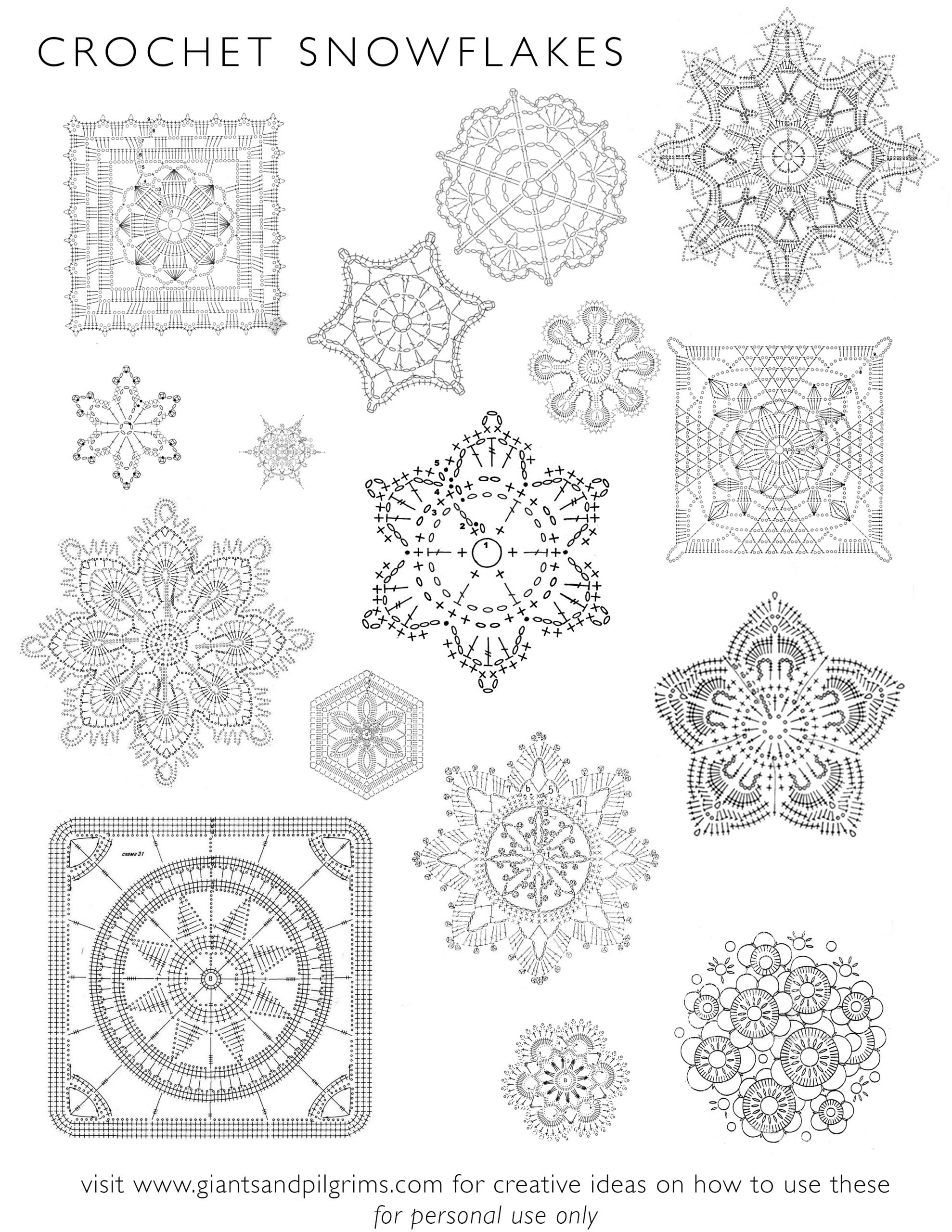 How To Crochet Snowflake Patterns 33 Amazing DIY 