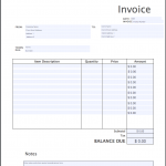 Invoice Template PDF Free Download Invoice Simple