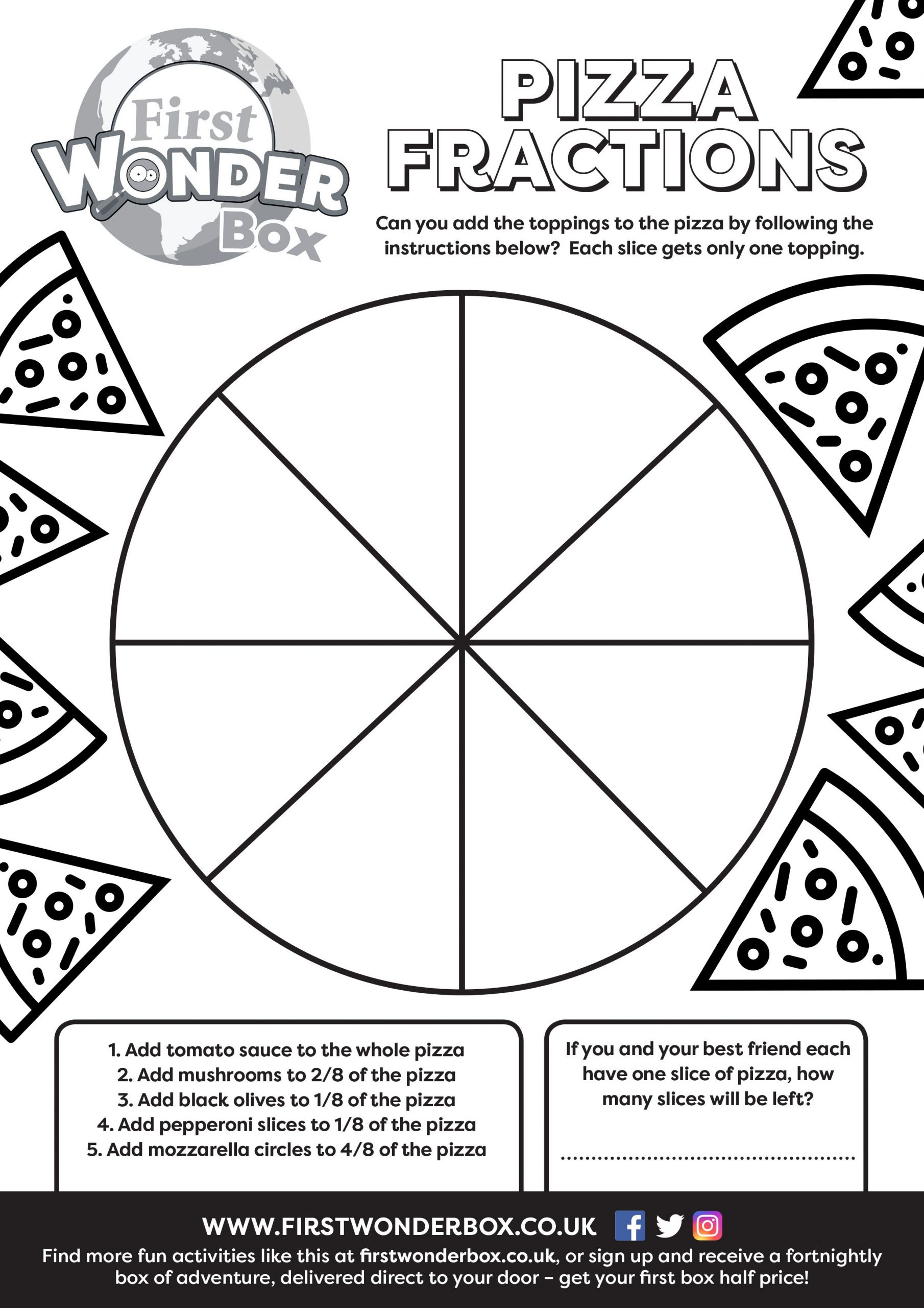 Kids Maths Activity Sheet Kids Math Activities Math For