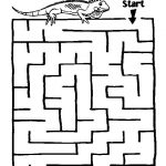 Lizard Maze Labyrinthe Jeu Labyrinthe Jeux