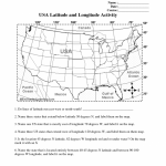 Longitude And Latitude Coordinates Worksheets 99Worksheets