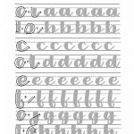 Marshmallow Style Brush Calligraphy Practice Sheet Set