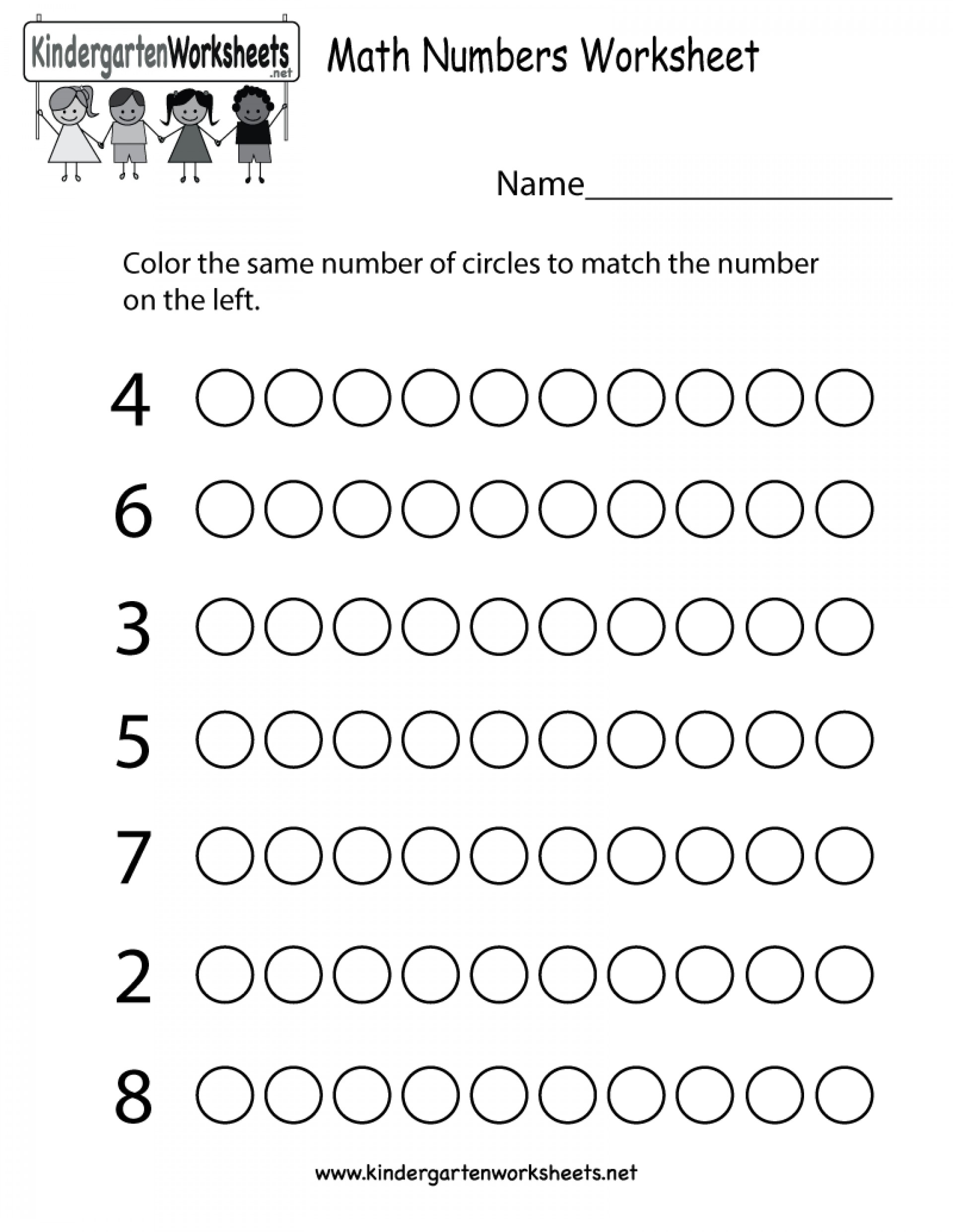 Math Worksheets Pre K Unique Prek Addition Counting Db