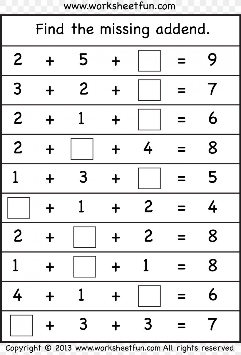 Mathematics Worksheet Addition Key Stage 2 Number PNG 