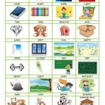 Memory Exercises For Adults Printable Adjectives Memory