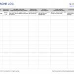 Migraine Log Template Use This Calendar To Keep Track Of
