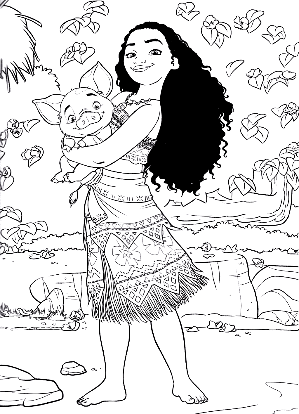 Moana Coloring Pages Best Coloring Pages For Kids