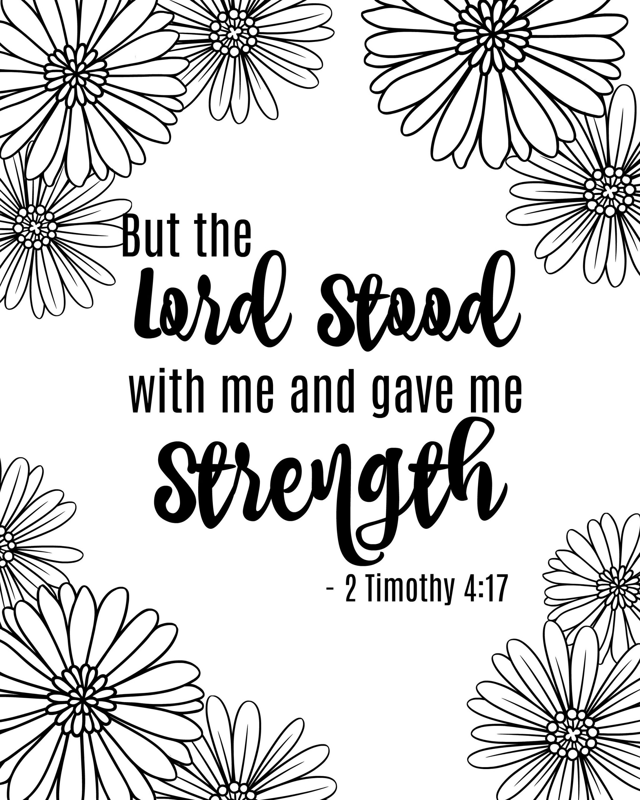 MUST HAVE FREE BIBLE VERSE PRINTABLE COLORING SHEETS 