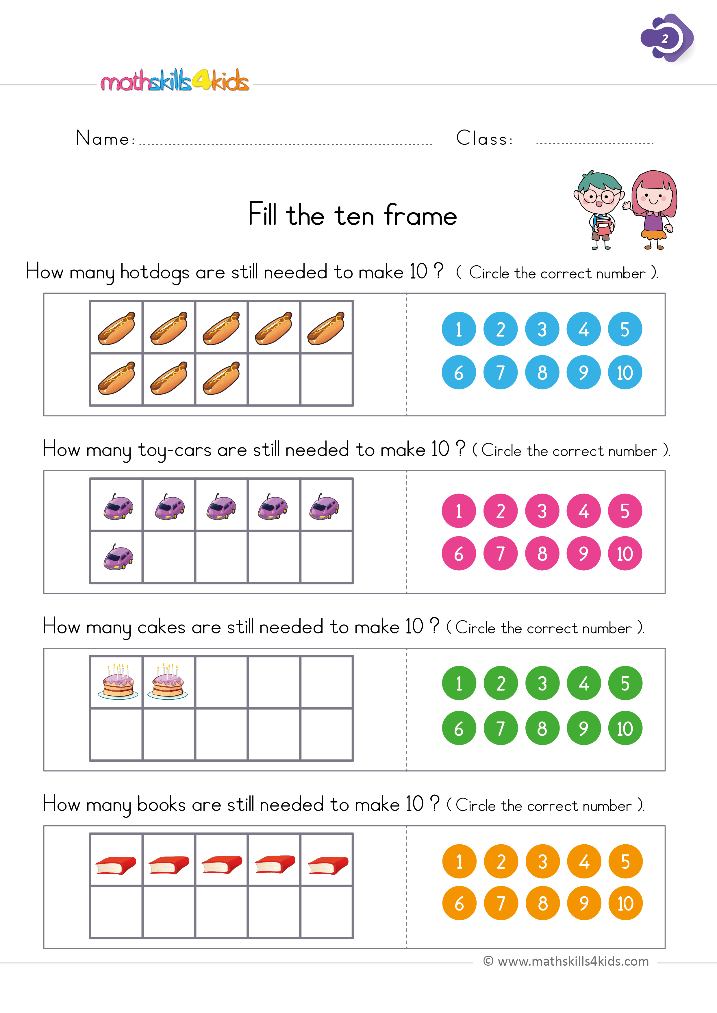 Numbers And Counting Worksheets For Grade 1 Math Skills