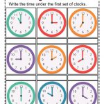 PDF Worksheets Telling The Time