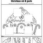 Pin On Free Printable Worksheets From Cut And Paste Christmas Worksheets For Kindergarten