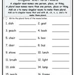 Plural Noun Worksheet Free Singular And Plural Worksheets