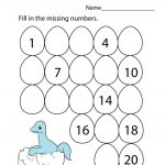 Printable Compilation Of Kindergarten Worksheets PDF