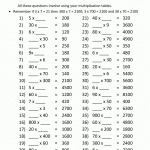Printable Multiplication Games Ks2