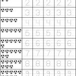 Printable Number Tracing Worksheets 1 20 The Best