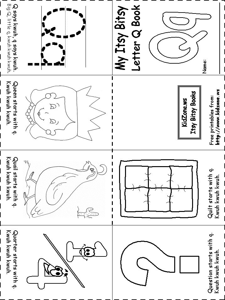 Printable Preschool Worksheets Letter Q Printable 