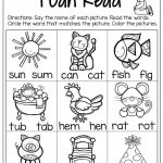 Short Vowel Worksheets And Clip Cards Phonics