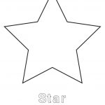 Simple Star PDF Template Christmas Star Star Template  From Christmas Star Printable Worksheets