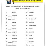 Spanish Christmas Activities Spanish Nouns And Verbs  From Christmas Words In Spanish Worksheet