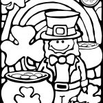St Patrick Day Coloring Pages Elegant Rainbows And Pop Up