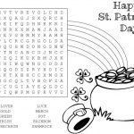 St Patrick S Day Coloring Pages Worksheets Printables