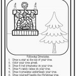 Super Second Grade Smarties Free Christmas Activities 12  From Free Christmas Following Directions Worksheet