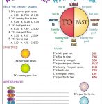 Telling The Time Worksheet Part 2 Time Worksheets