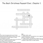 The Best Christmas Pageant Ever Free Worksheets  From Best Christmas Pageant Ever Worksheets Free
