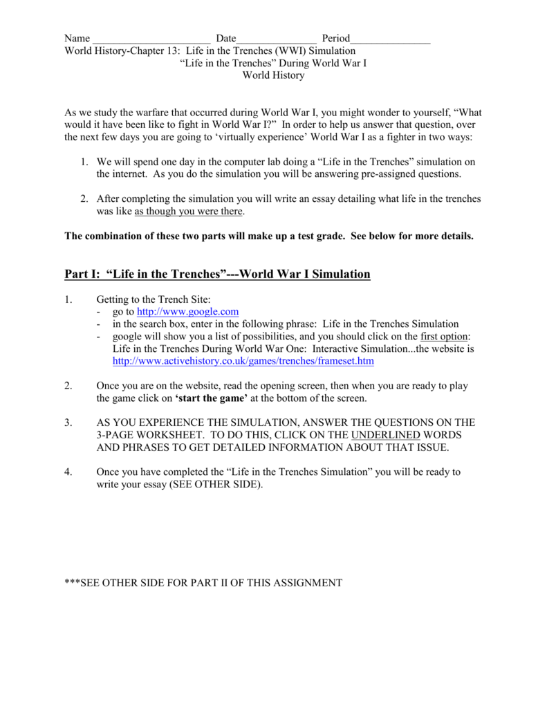 The World War 1 Christmas Truce Worksheet Answers 