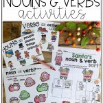 These Nouns And Verbs Activities Are Perfect Christmas  From Christmas Noun And Verb Worksheets