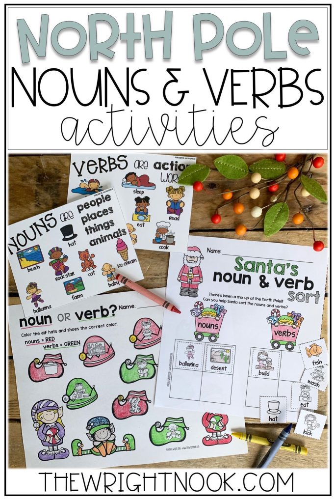 These Nouns And Verbs Activities Are Perfect Christmas 