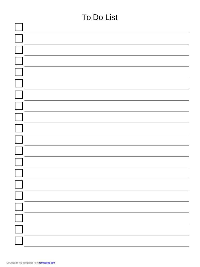 To Do List Template 36 Free Templates In PDF Word 