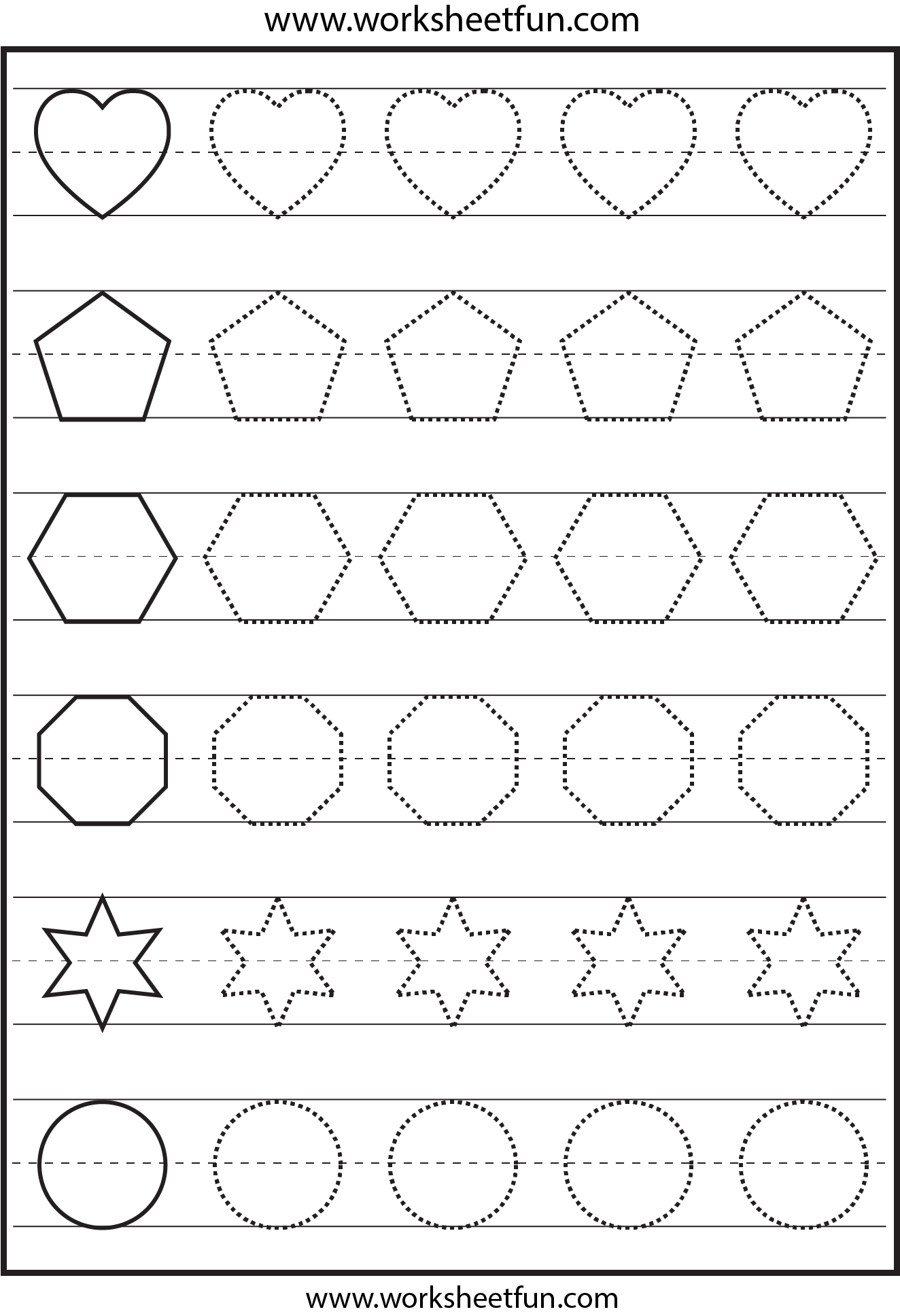 Tracing Dotted Lines Worksheets Free Dot To Dot Name 