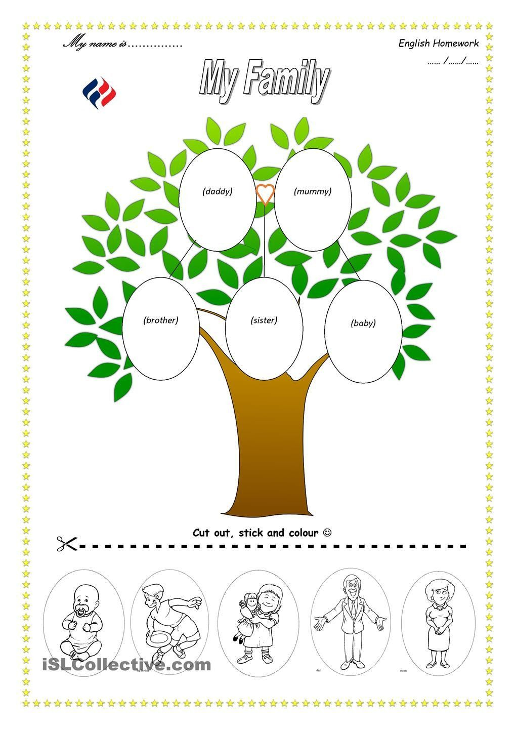 Tree Worksheets For Kindergarten Worksheet For