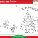 We Wish You A Merry Christmas Worksheet Make A Chirstmas  From Merry Christmas Worksheet