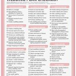 Wedding Countdown Checklist Free Printable Wedding