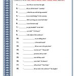Wh Questions Worksheet Free ESL Printable Worksheets