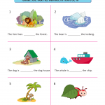 Where Is The Animal Preposition Worksheets English