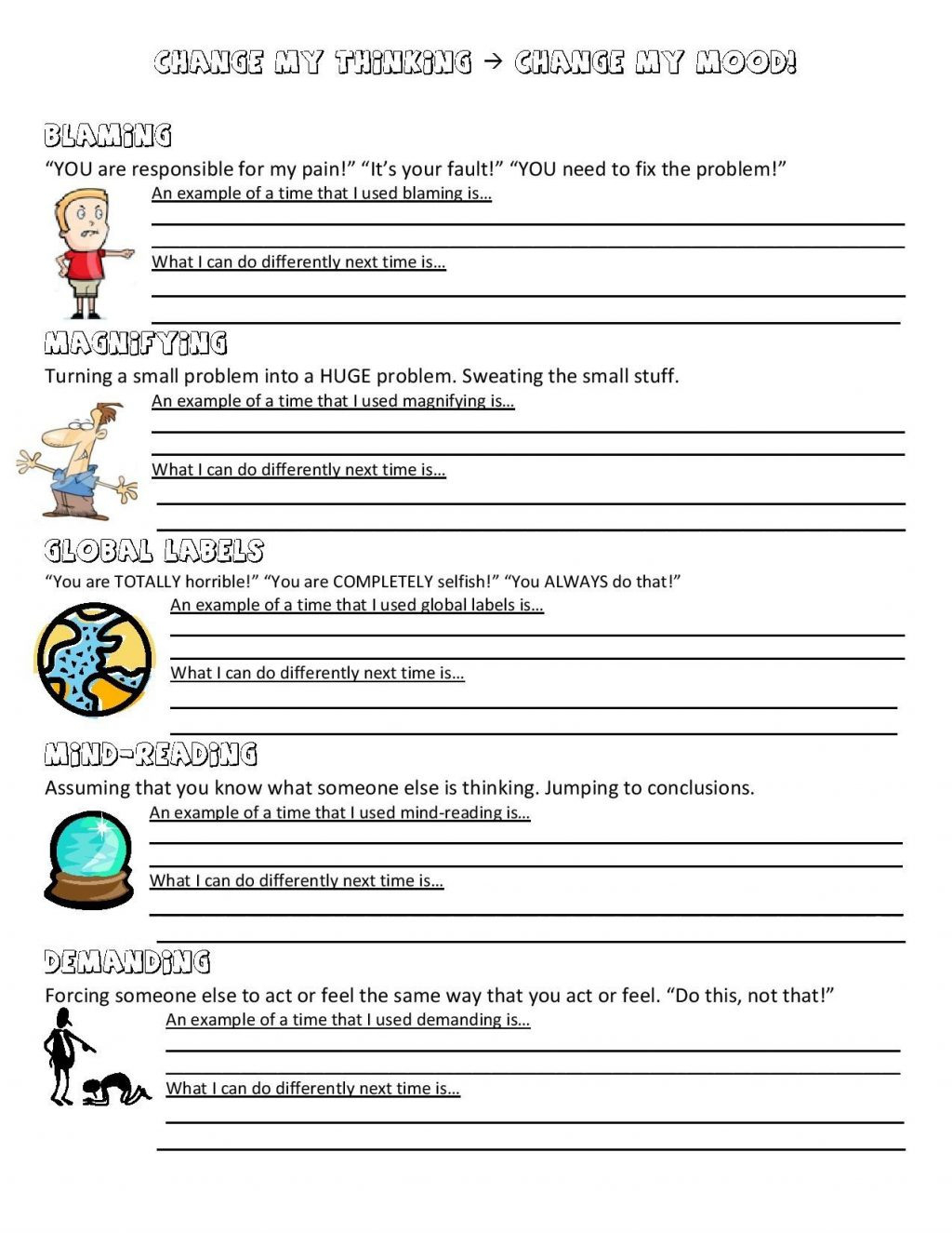 Worksheet Ideas Conflict Resolution For Teenagers Db 