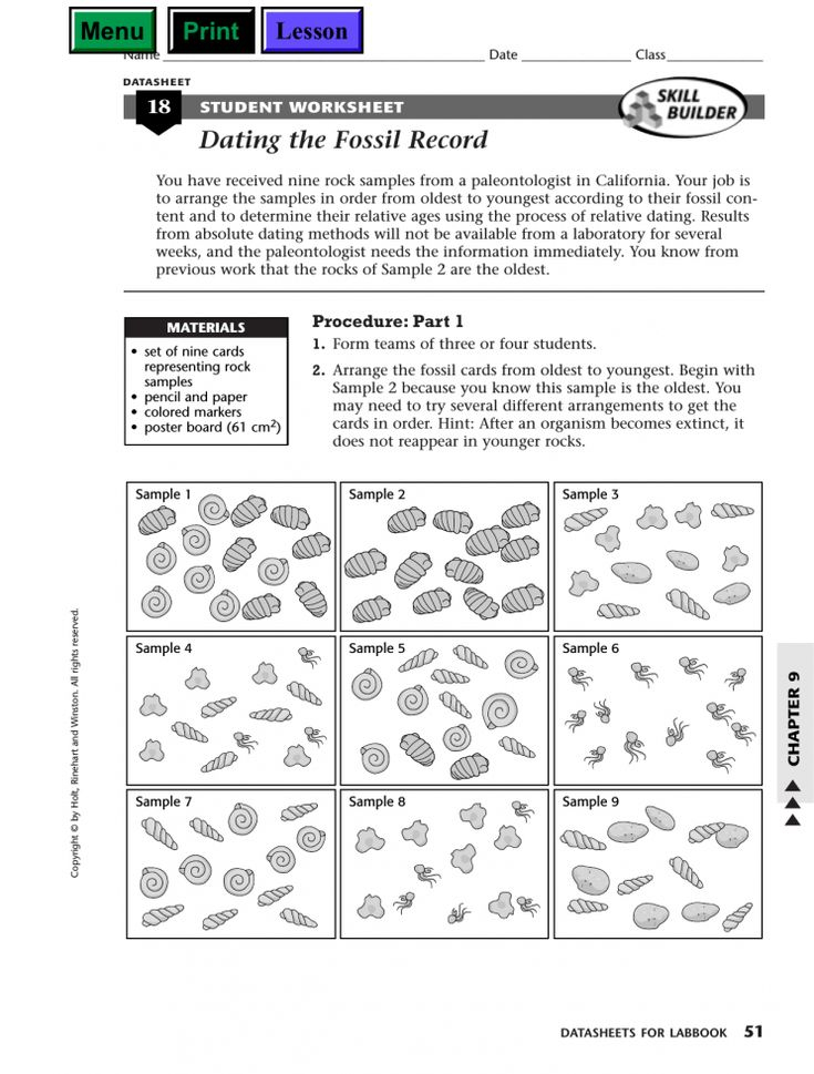 12 8Th Grade Worksheet On Fossil Record School