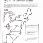 13 Colonies Worksheet Answers Lovely Blank Map Of The 13