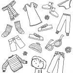 14 Best Images Of Clothes For Children Worksheets Winter