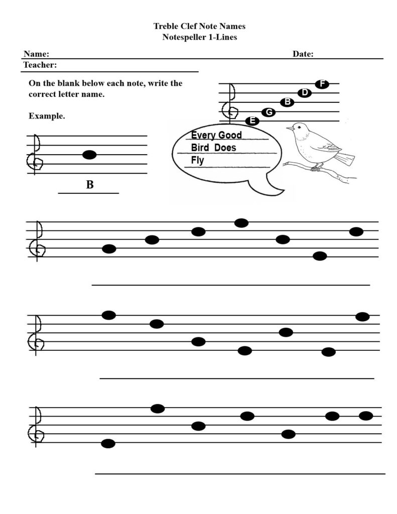 14 Best Images Of Elementary Music Note Worksheet Color