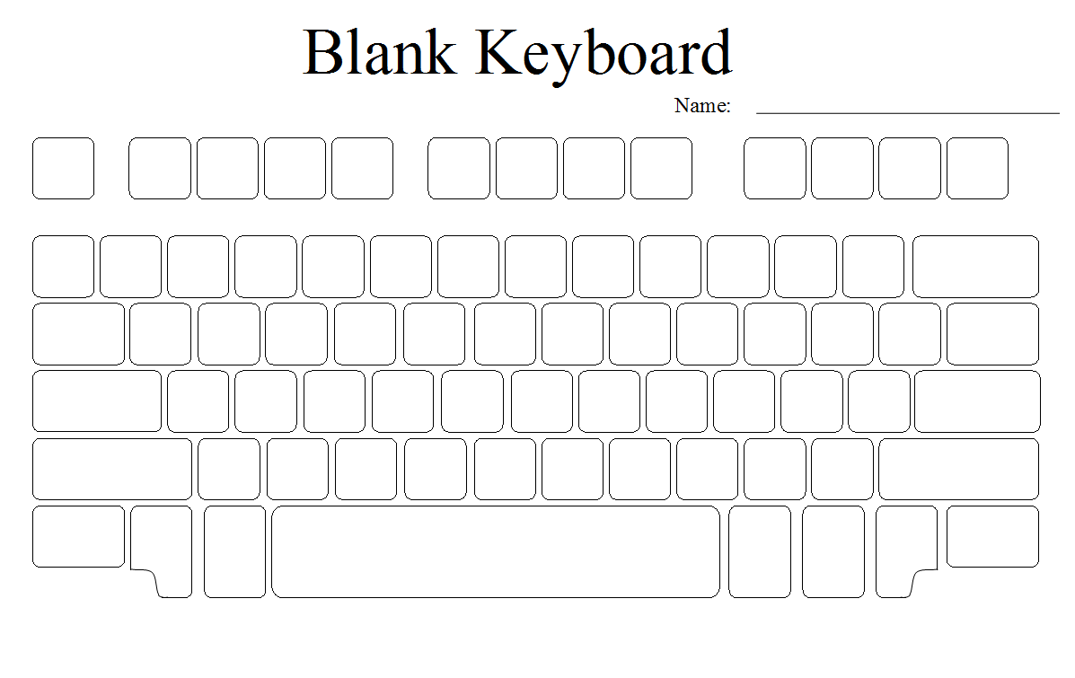 14 Best Images Of Printable Keyboarding Worksheets 
