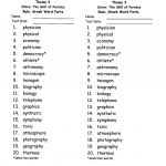 15 Best Images Of 6th Grade Spelling Words Worksheets