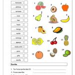 19 Best Spanish Food Vocabulary Activities Images On