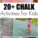 20 Chalk Art Ideas And Learning Activities For Kids